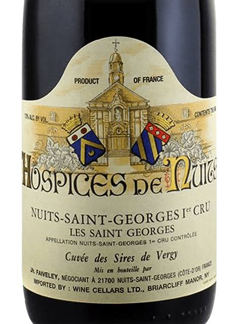 2006 Hospices de Nuits Les Saint-Georges Cuvee des Sires de Vergy Nuits-Saint-Georges Premier Cru image