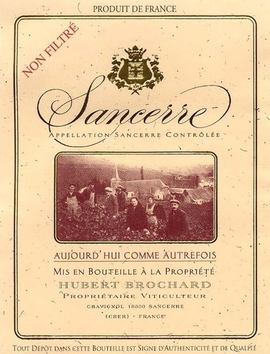 2022 Hubert Brochard Sancerre Tradition - click image for full description