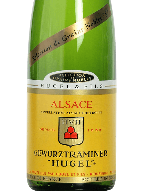 1997 Hugel & Fils Gewurztraminer Selection de Grains Nobles Alsace - click image for full description