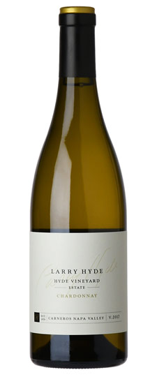 2017 LARRY HYDE CHARDONNAY HYDE VINEYARD ESTATE CARNEROS image