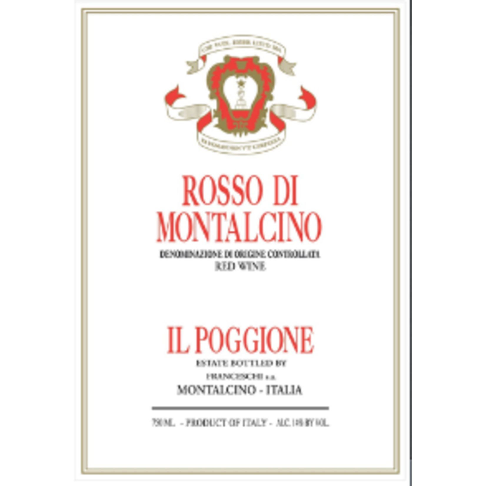 2021 Il Poggione Rosso di Montalcino - click image for full description