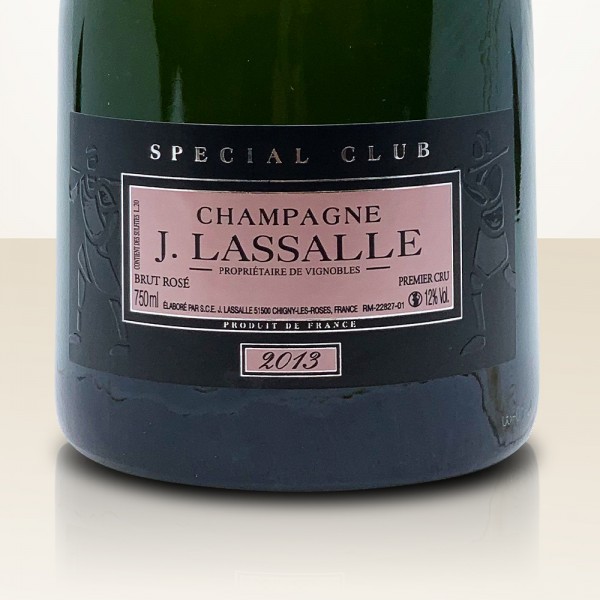 2014 J. Lassalle Special Club Rose 1er Cru Brut Champagne - click image for full description