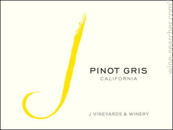 2012 J Vineyards Pinot Gris California - click image for full description