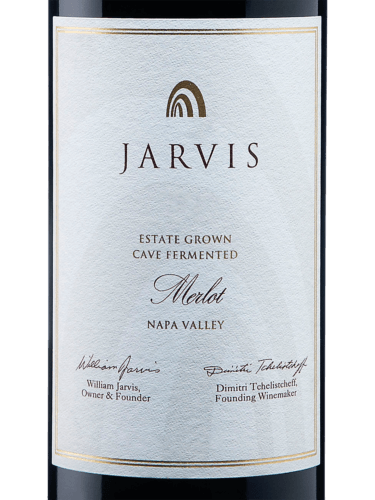 2019 Jarvis Estate Cave Fermented Merlot Napa Valley, USA - click image for full description