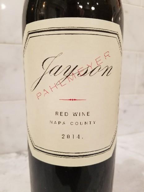 2014 Pahlmeyer Jayson Red Napa Valley, USA image