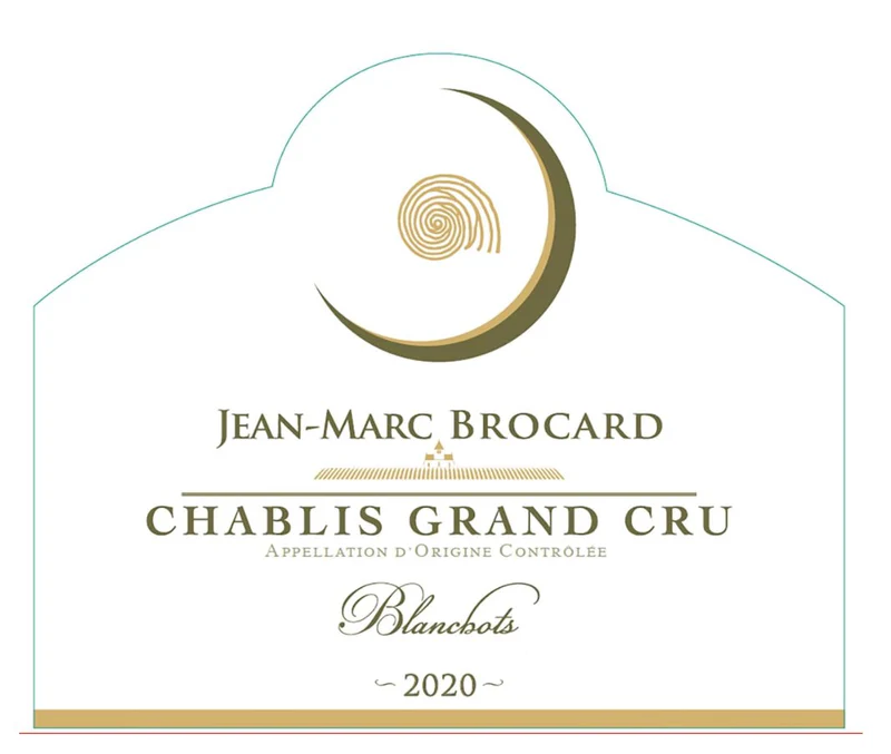 2020 Jean Marc Brocard Chablis Blanchots Grand Cru image
