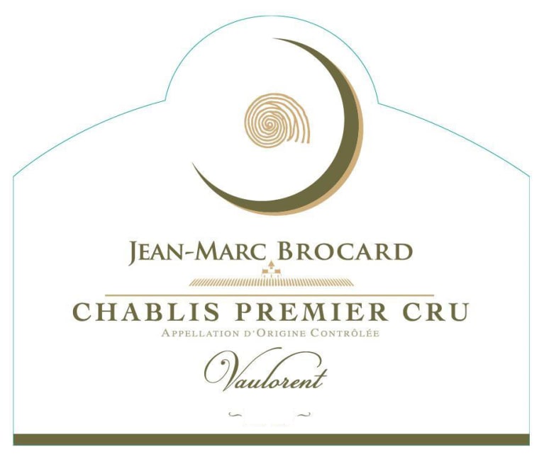 2021 Jean Marc Brocard Chablis Vaulorent 1er Cru image
