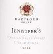 2021 Hartford Family Winery Hartford Court Jennifer's Chardonnay Russian River Valley image