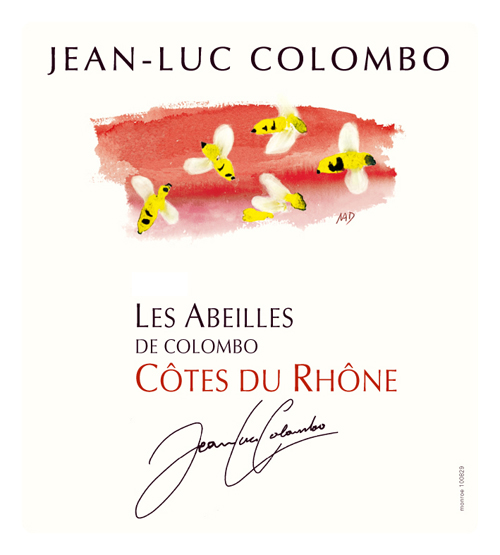2015 Jean-Luc Colombo  Les Abeilles Côtes Du Rhône Aoc Rouge - click image for full description