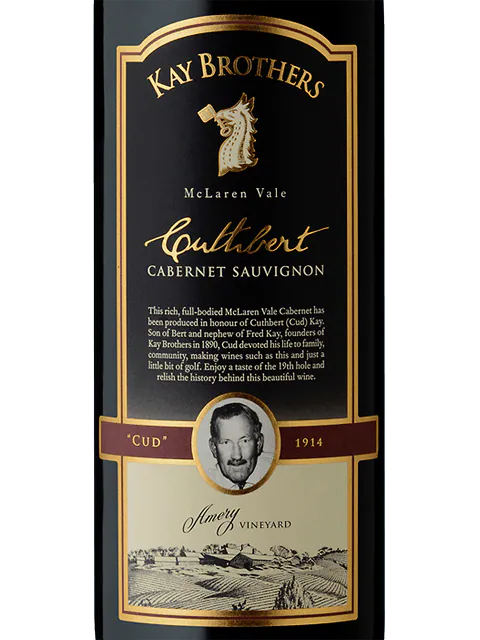 2017 Kay Brothers Amery Vineyards The Cuthbert Cabernet Sauvignon McLaren Vale image