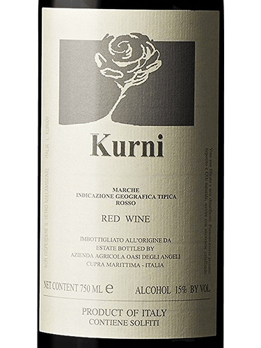 2007 Oasi degli Angeli Kurni Rosso Marche IGT image