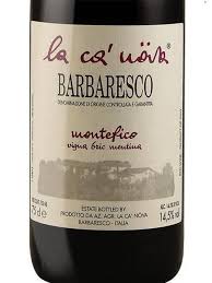 2021 La Ca'Nova Barbaresco D.O.C.G. 'Montefico vigna Bric Mentina' image