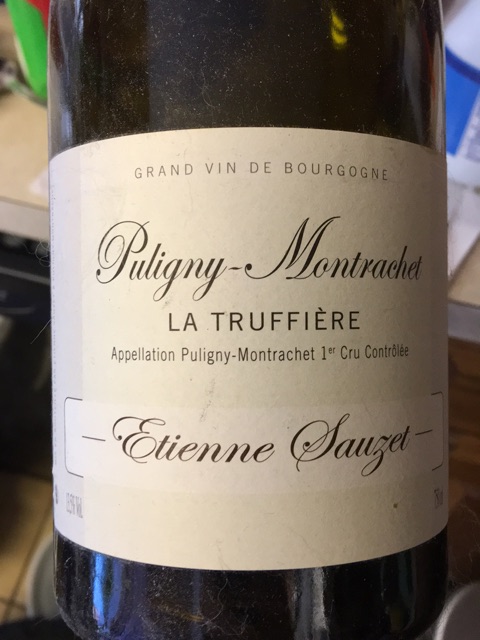2023 Etienne Sauzet Puligny Montrachet La Truffiere, France - click image for full description