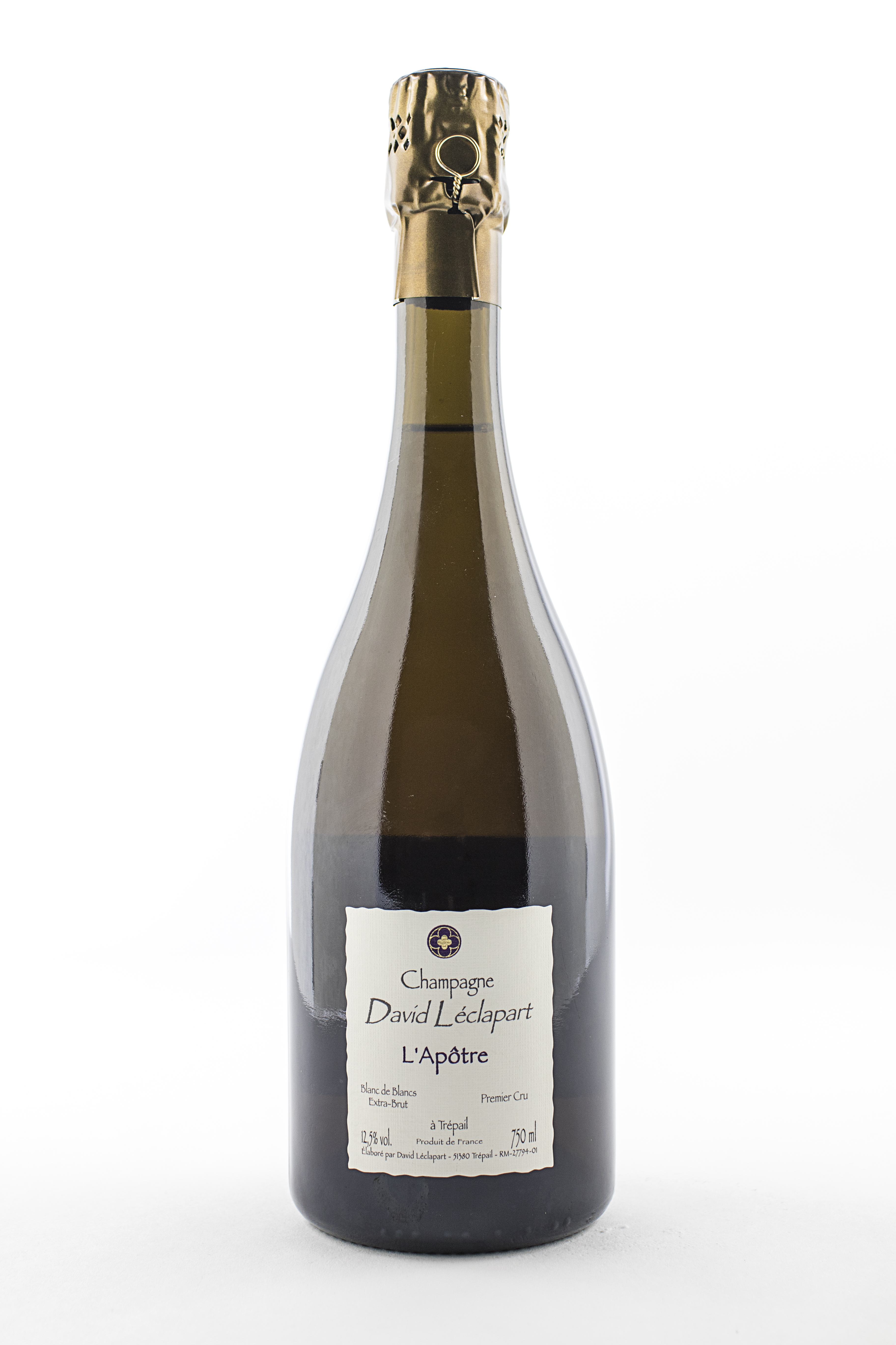 2011 David Leclapart Champagne L'Apotre Extra Brut Blanc de Blancs image