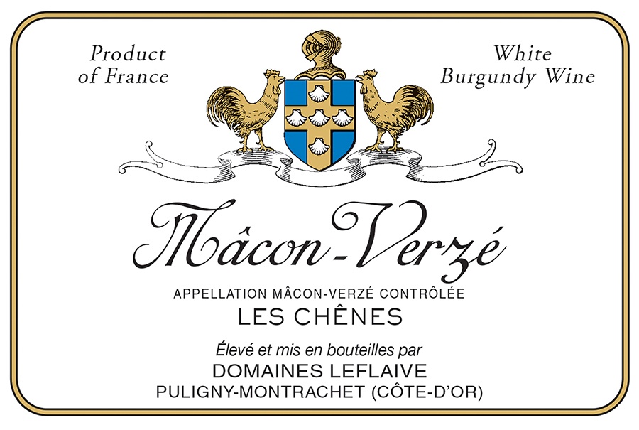 2022 Domaine Leflaives Macon-Verze Les Chenes Burgundy - click image for full description