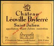 2000 Chateau Leoville Poyferre Saint Julien 375ml image