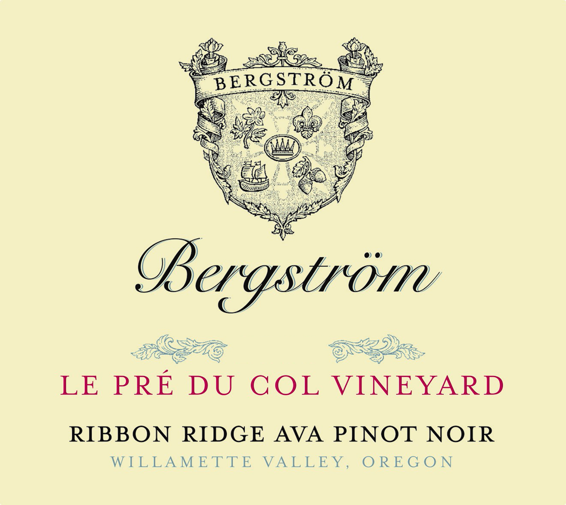 2022 Bergstrom Le Pre Du Col Vineyard Pinot Noir image