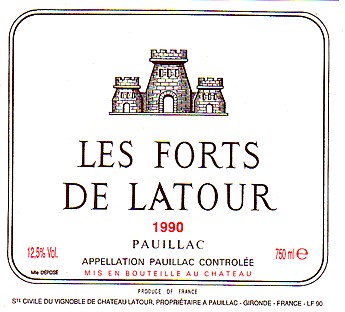2016 Chateau Les Forts de Latour Pauillac image
