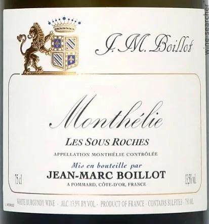 2023 Domaine Jean-Marc Boillot Monthelie Les Sous Roches Blanc Cote de Beaune image