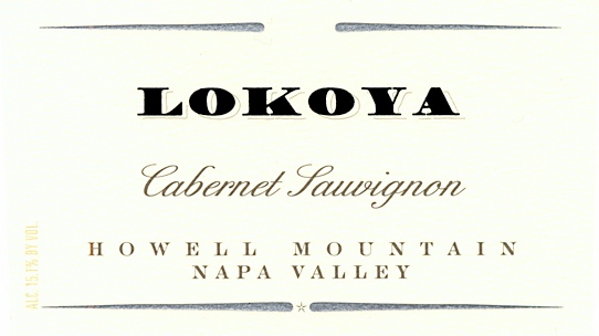 2015 Lokoya Winery Howell Mountain Cabernet Sauvignon image