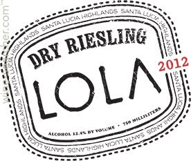 2012 Lola Winery Dry Riesling - click image for full description