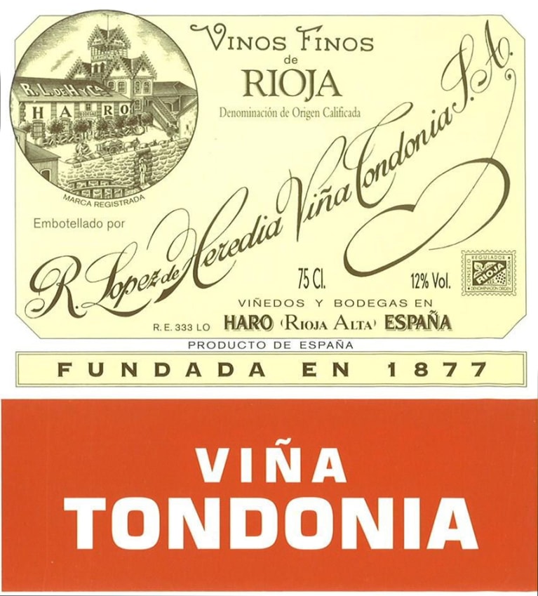 2010 Lopez de Heredia Gran Reserva Rose Vina Tondonia - click image for full description