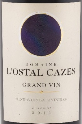 2015 Domaine L'Ostal Cazes Grand Vin Minervois La Livinière - click image for full description
