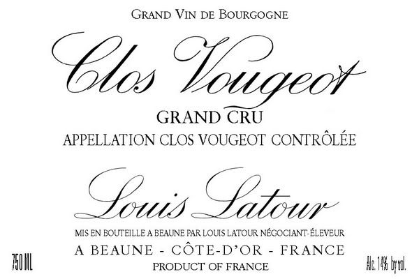 2009 Domaine Louis Latour Clos Vougeot Grand Cru - click image for full description