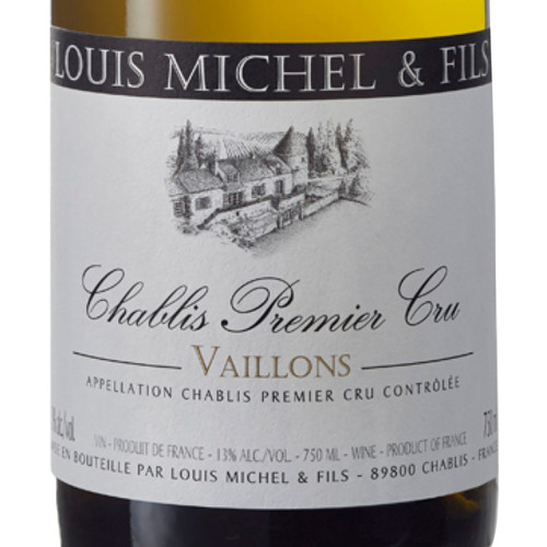 2023 Domaine Louis Michel Vaillons 1er Chablis, France - click image for full description