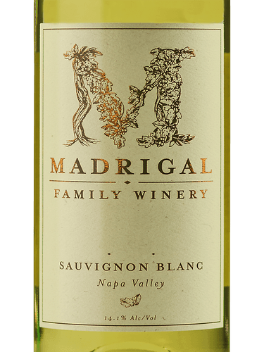 2014 Madrigal Sauvignon Blanc Napa - click image for full description