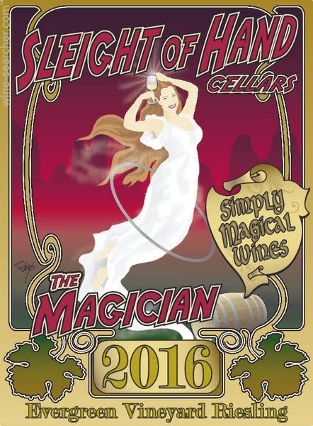 2019 Sleight of Hand Riesling The Magician Columbia Valley - click image for full description