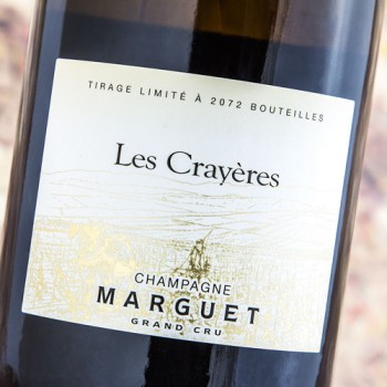 2015 Marguet Les Crayeres Blanc De Blancs Brut Nature Champagne - click image for full description