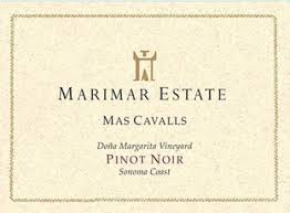 2018 Marimar Estate 'Mas Cavalls' Dona Margarita Vineyard Pinot Noir Sonoma Coast - click image for full description