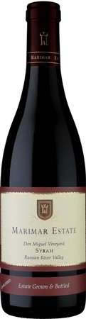 2018 Marimar Estate Don Miguel Vineyard Syrah Russian River Valley - click image for full description