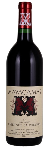 1991 Mayacamas Vineyards Cabernet Sauvignon Mount Veeder image