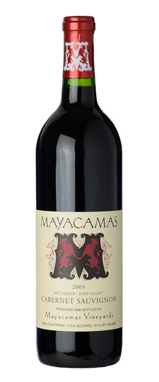 2009 Mayacamas Vineyards Cabernet Sauvignon Mount Veeder - click image for full description