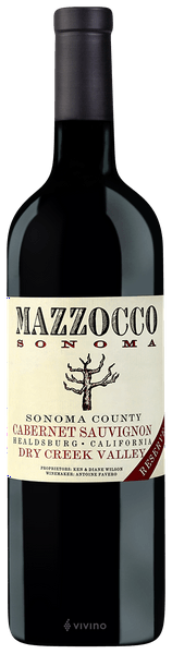 2016 Mazzocco Winery Reserve Cabernet Sauvignon Dry Creek Valley image