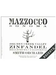 2018 Mazzocco Winery Smith Orchard Vineyard Reserve Zinfandel Dry Creek Valley image