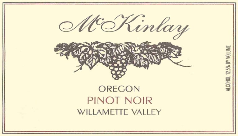 2019 McKinlay Pinot Noir Estate Willamette Valley image