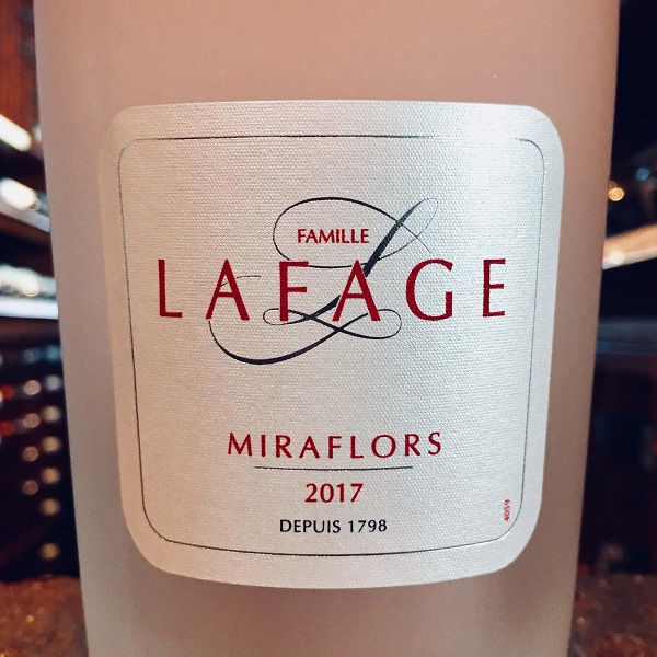 2017 Domaine La Fage Miraflors Rose - click image for full description