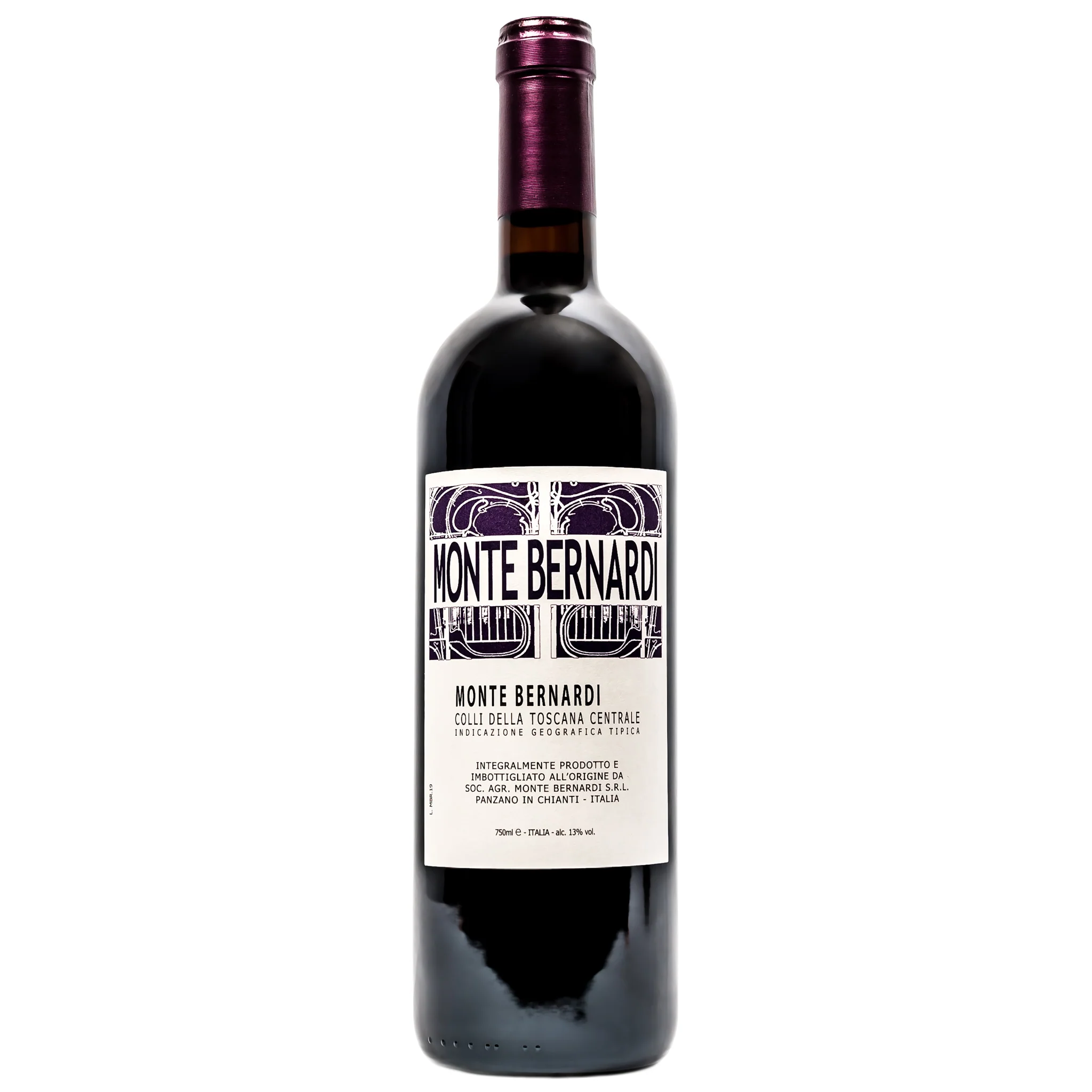 2016 Monte Bernardi Colli della Toscana Centrale IGT image