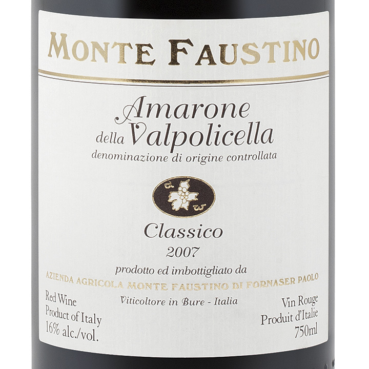2009 Monte Faustino Amarone della Valpolicella 3 Liter - click image for full description