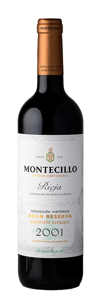 2001 BODGAS MONTECILLO GRAN RESERVA SELECCIÓN ESPECIAL RIOJA image