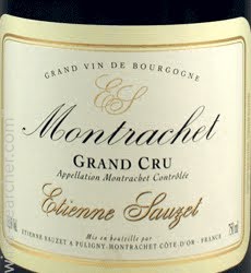 2023 Etienne Sauzet Montrachet Grand Cru - click image for full description