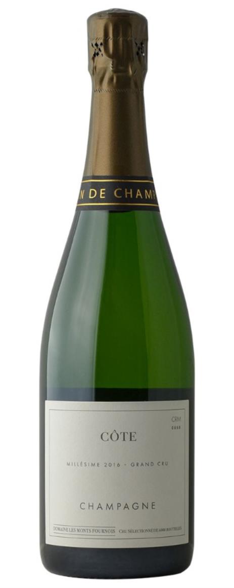 2016 Domaine Les Monts Fournois 'Cote' Cramant Grand Cru Millesime Champagne, France - click image for full description