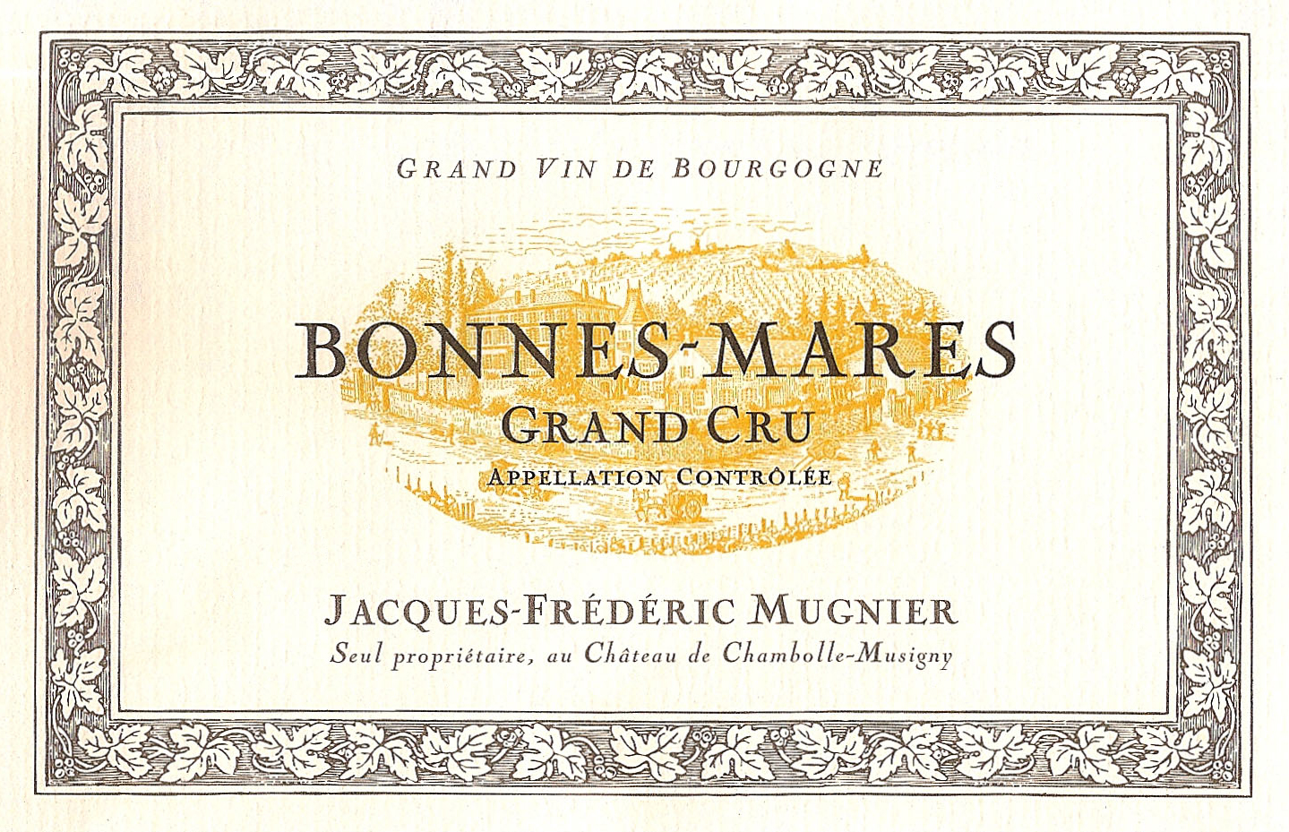 2015 Domaine Jacques-Frederic Mugnier Bonnes Mares Grand Cru image