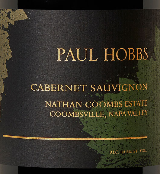 2014 Paul Hobbs Cabernet Sauvignon Nathan Coombs Napa image
