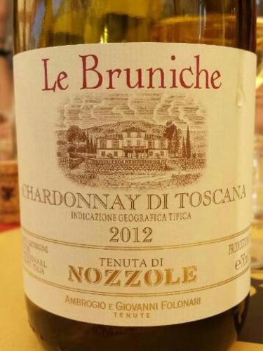 2012 Tenuta di Nozzole Bruniche Chardonnay IGT image