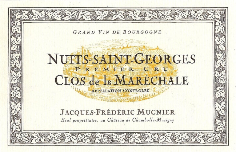 2020 Domaine Jacques-Frederic Mugnier Clos de la Marechale Nuits-Saint-Georges Premier Cru, France - click image for full description