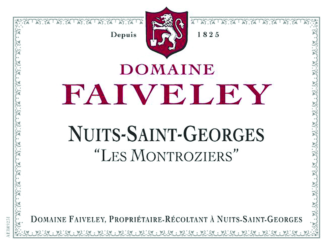 2022 Domaine Faiveley Nuits-Saint-Georges 'Les Montroziers' image